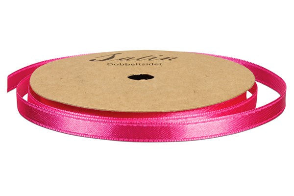 Satinbånd 3mm 10m pink